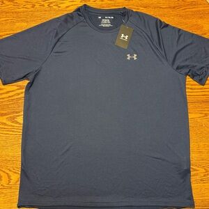 Under Armour Men's Dark Blue Short Sleeve Tee